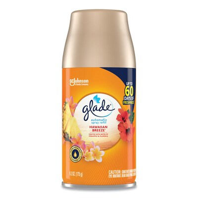 Glade Automatic Air Freshener, Hawaiian Breeze, 6.2 oz (HSTZCS8035)