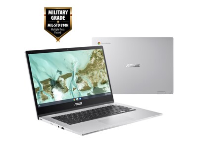 Asus Chromebook CX1 14", Intel Celeron, 4GB Memory, 64GB eMMC, Chrome OS (CX1400CNA-DS44)