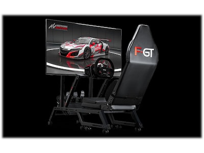 Next Level Racing F-GT NLR-S010 Cockpit for PC, Matte Black