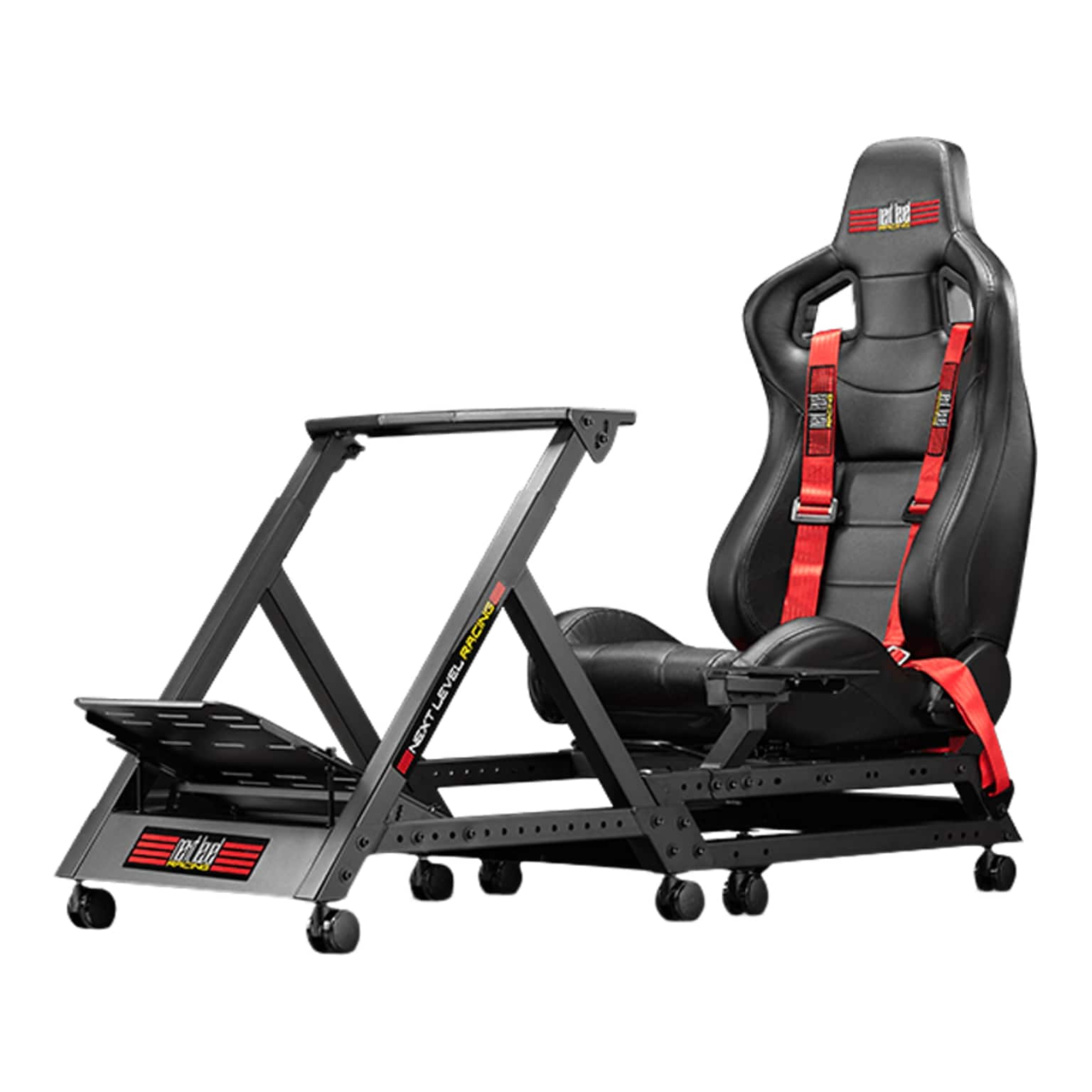 Next Level Racing GTtrack NLR-S009 Racing Simulator Cockpit, Black