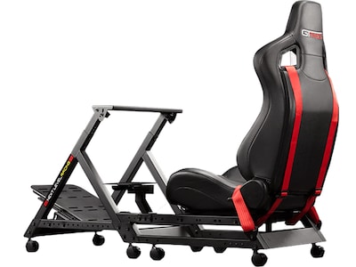 Next Level Racing GTtrack NLR-S009 Racing Simulator Cockpit, Black