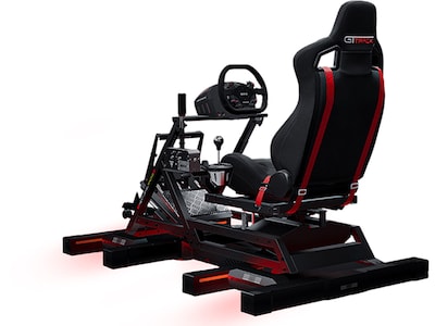 Next Level Racing GTtrack NLR-S009 Racing Simulator Cockpit, Black