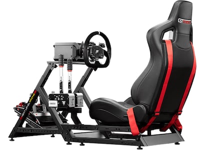 Next Level Racing GTtrack NLR-S009 Racing Simulator Cockpit, Black