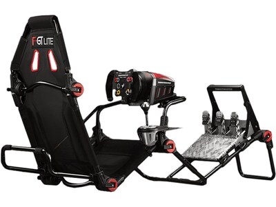 Next Level Racing F-GT Lite NLR-S015 Cockpit for PC, Black