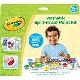 Crayola Washable Spill-Proof Paint Kit (BIN811495)