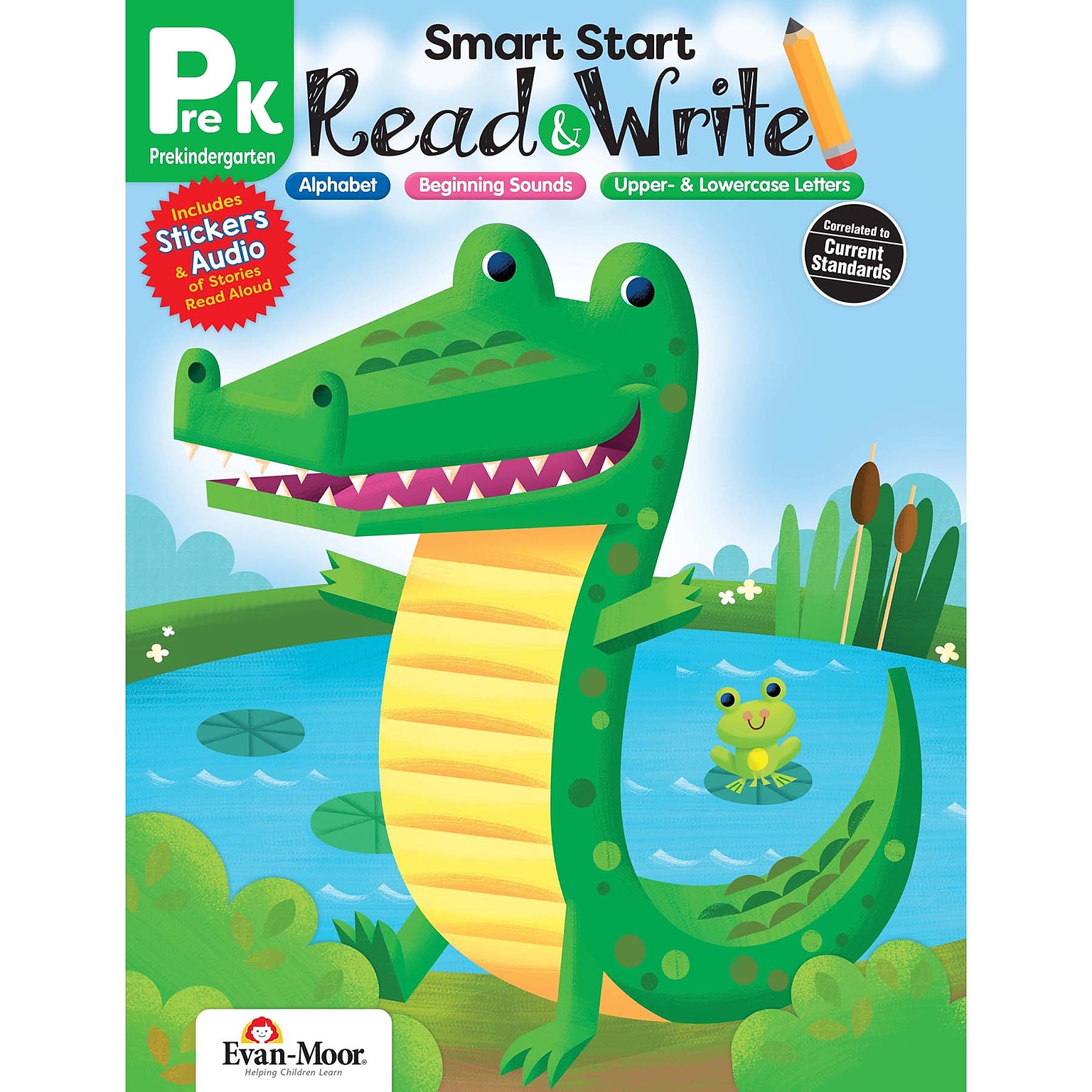 Evan-Moor Educational Publishers Smart Start: Read & Write, PreK Activity Book (EMC2427)