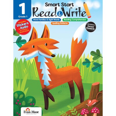 Evan-Moor Educational Publishers Smart Start: Read & Write, Grade 1 Workbook (EMC2429)