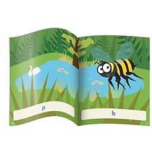 Junior Learning® Letters & Sounds, Phase 1, Set 1, Fiction Boxed Set, Paperback 12-per Set (JRL380)