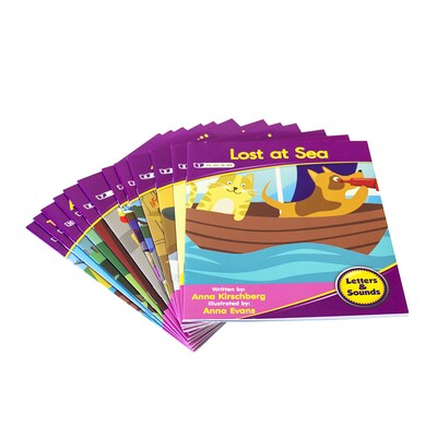 Junior Learning® Letters & Sounds, Phase 5, Set 1, Fiction Boxed Set, Paperback 12-per Set  (JRL384)