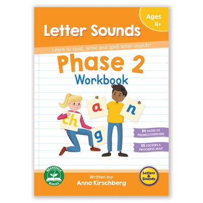 Junior Learning® Letter Sounds, Phase 2 Workbook (JRLBB119)