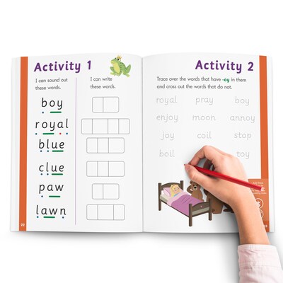 Junior Learning Vowel Sounds, Phase 5 Workbook (JRLBB122)