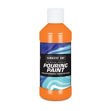 Sargent Art  Acrylic Pouring Paint, Orange, 8 oz., Pack of 3 (SAR268414-3)