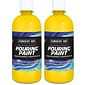 Sargent Art  Acrylic Pouring Paint, Yellow, 16 oz., Pack of 2 (SAR268502-2)