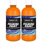 Sargent Art  Acrylic Pouring Paint, Orange, 16 oz., Pack of 2 (SAR268514-2)