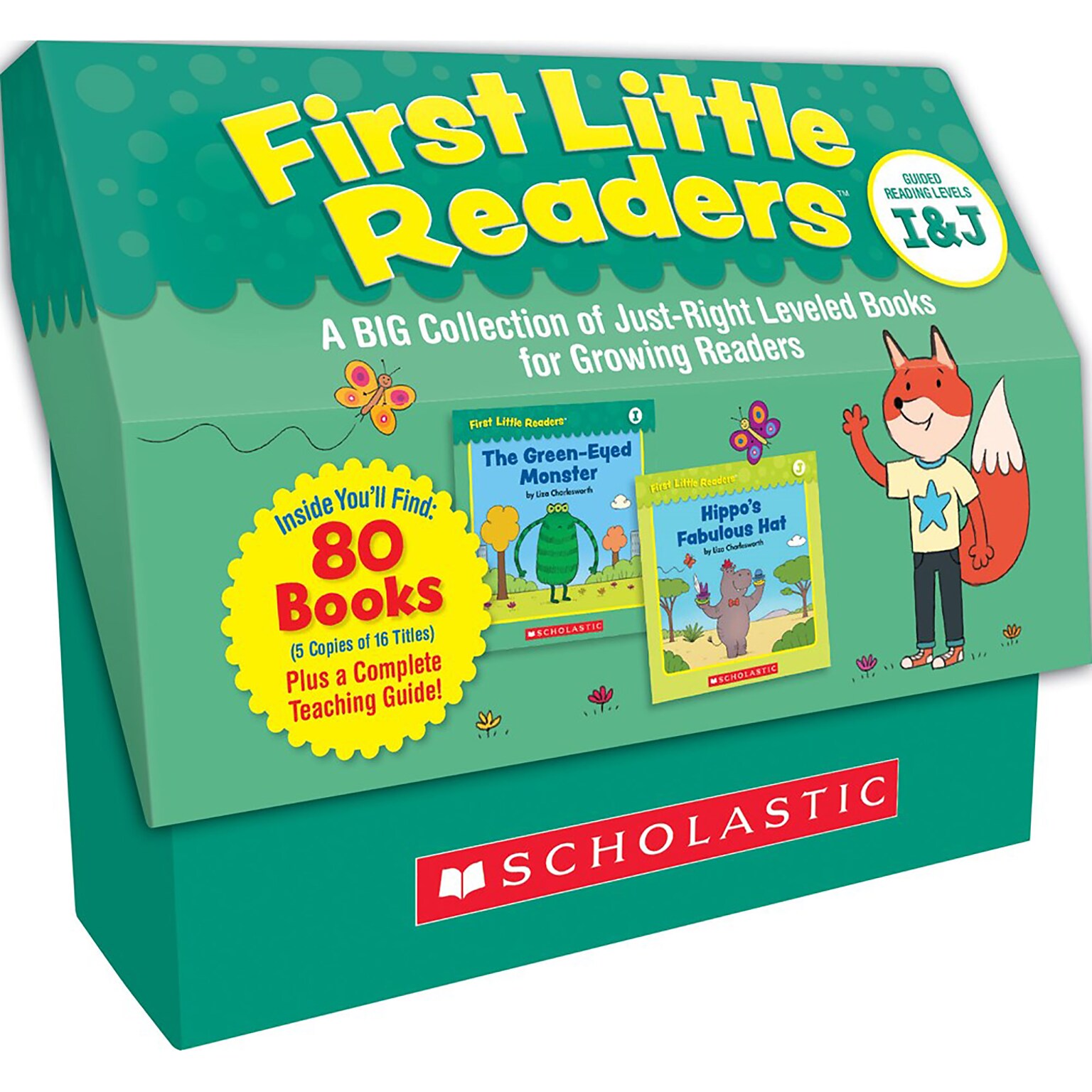 Scholastic Teacher Resources First Little Readers: Guided Reading Levels I & J Boxed Set, Paperback 80-per Set (SC-733448)
