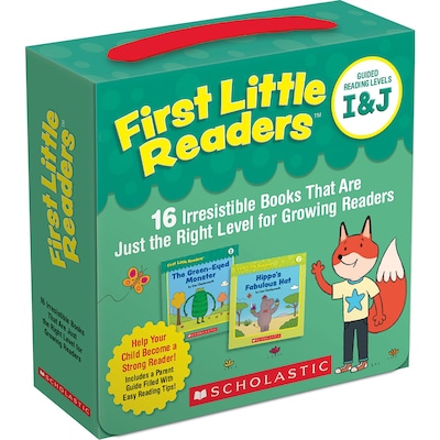 Scholastic Teacher Resources First Little Readers: Guided Reading Levels I & J Boxed Set, Paperback 80-per Set (SC-733450)
