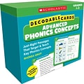 Scholastic Teacher Resources Decodable Cards: Advanced Phonics Concepts (SC-861432)