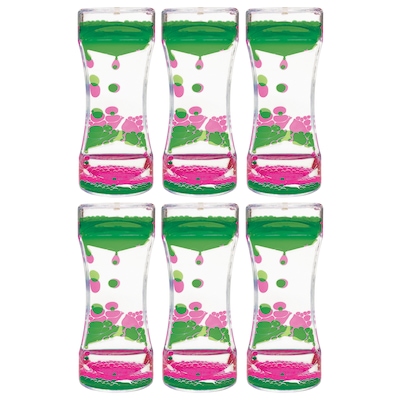 Teacher Created Resources Liquid Motion Bubbler, Pink & Green, Pack of 6 (TCR20967-6)