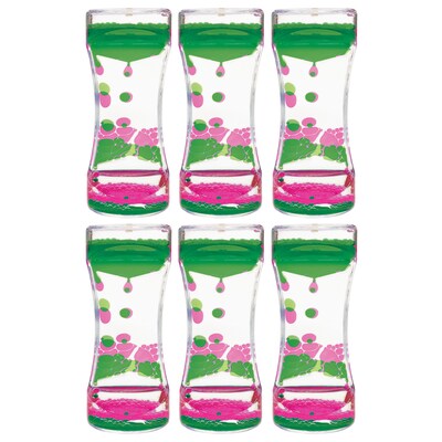 Teacher Created Resources Liquid Motion Bubbler, Pink & Green, Pack of 6 (TCR20967-6)