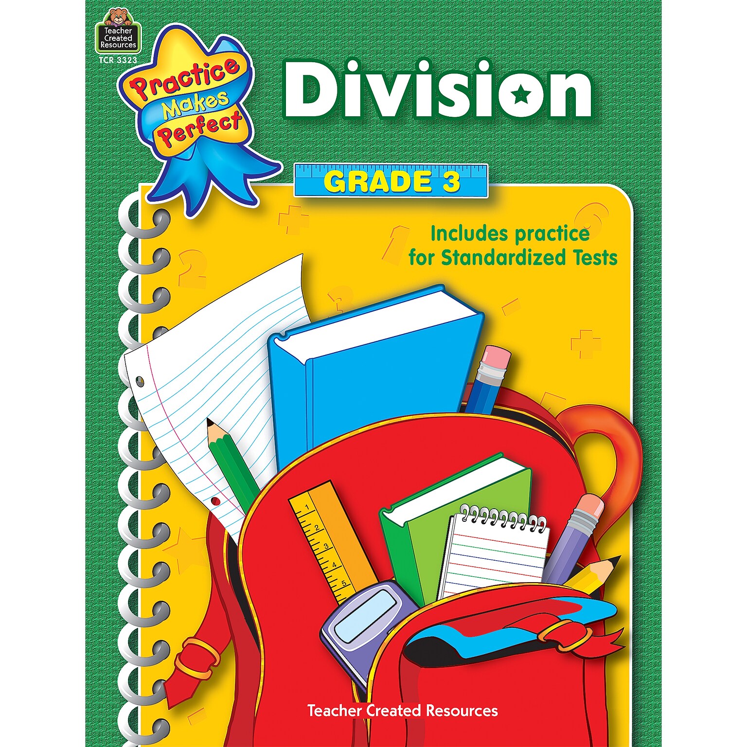 Teacher Created Resources® Practice Makes Perfect: Division, Grade 3 Workbook (TCR3323)