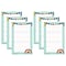 Teacher Created Resources® Oh Happy Day Notepad, 5.25 x 8.25, 50 Sheets Per Pack, Pack of 6 (TCR90