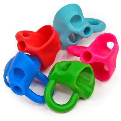 The Pencil Grip The Ring Grip, Assorted Colors, Pack of 50 (TPG17350)