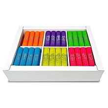 Kwik Stix  Tempera Paint Sticks Classpack, Neon Color, Pack of 72 (TPG626)