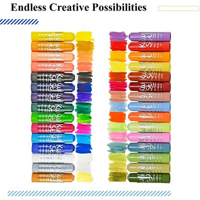 The Pencil Grip Kwik Stix Tempera Paint, Assorted Colort, 30/Pack (TPG681)