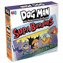 University Games Dog Man Supa Buddies Puzzle, 100-Piece Jigsaw (UG-33846)