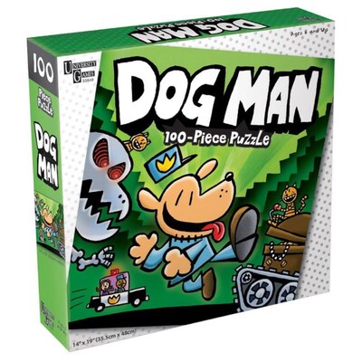 University Games Dog Man Unleashed Puzzle, 100-Piece Jigsaw (UG-33849)