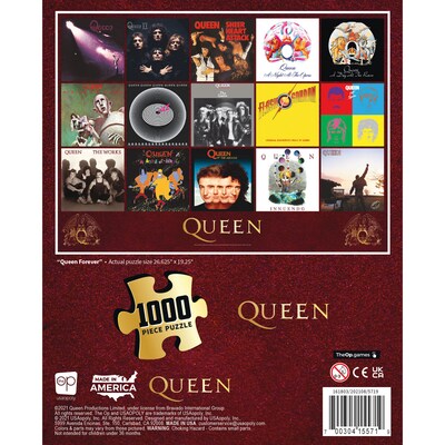 USAopoly Queen: Queen Forever Puzzle, 1000-Piece Jigsaw (USAPZ073693)