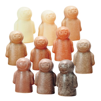 Yellow Door Little People Like Me, Assorted Colors, Set of 10 (YUS1172)