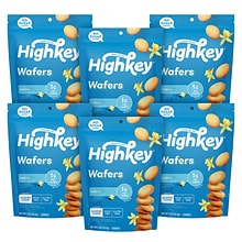HighKey Gluten Free Vanilla Wafer Cookies, 2 oz., 6 Packs/Box, 6/Pack (600-00272)