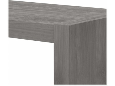Bush Business Furniture Echo 56W Bookcase Desk, Modern Gray (KI60407-03)