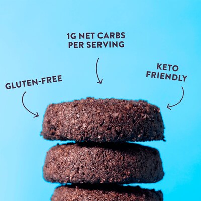 HighKey Gluten Free Double Chocolate Brownie Cookies, 2 oz., 6 Packs/Box, 6/Pack (600-00273 )