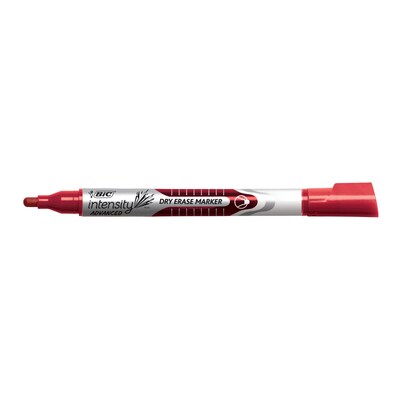 BIC Intensity Advanced Dry Erase Markers, Bullet Tip, Assorted, 4/Pack (GELIPP41-AST)