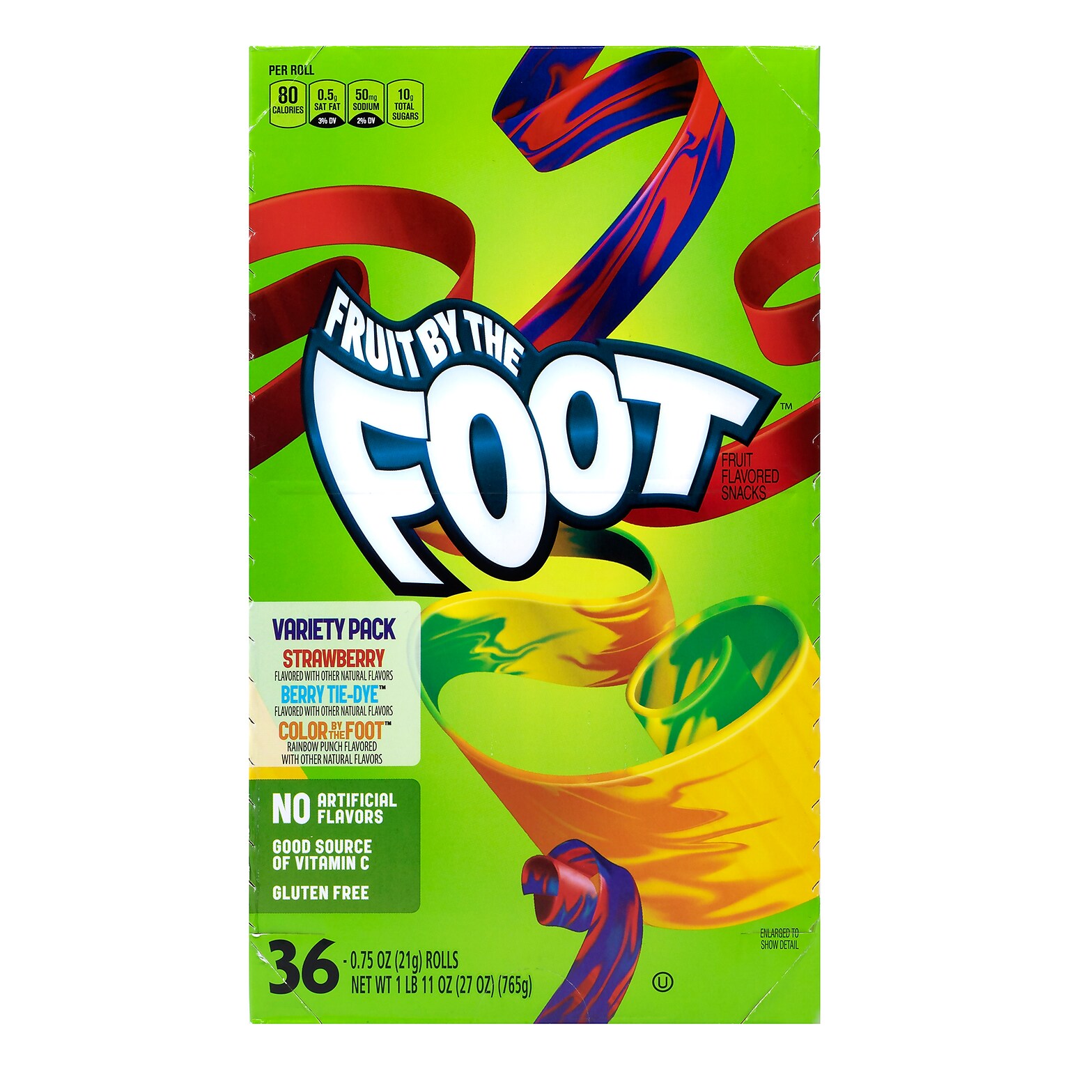 Fruit By The Foot Variety Pack, 0.75 oz., 36 Count (209-00408)