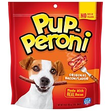 Pup-Peroni Original Dog Snacks, Bacon Flavor, 10 oz., 5/CT (SMU50394