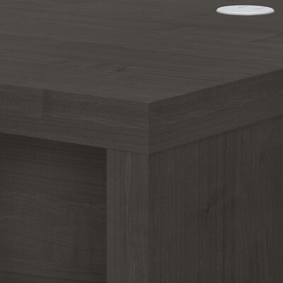Bush Business Furniture Echo 60"W Credenza Desk, Charcoal Maple (KI60306-03)