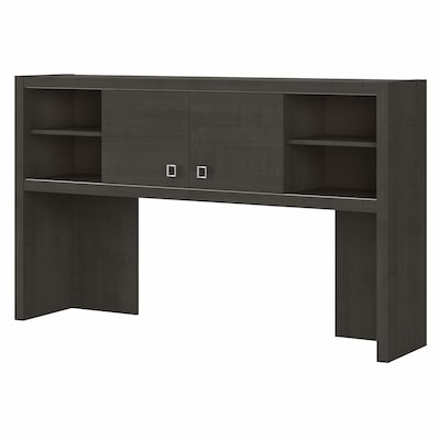 Bush Business Furniture Echo 60W Hutch, Charcoal Maple (KI60303-03)