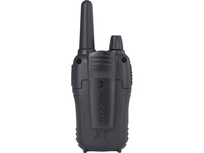 MIDLAND RADIO X-Talker Two Way Radio, Black/Gray, 2/Pair (T77VP5)