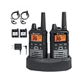 MIDLAND RADIO X-Talker Two Way Radio, Black/Gray, 2/Pair (T290VP4)