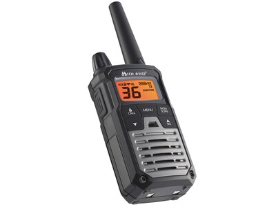 MIDLAND RADIO X-Talker Two Way Radio, Black/Gray, 2/Pair (T290VP4)