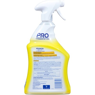 Lysol Advanced Deep Clean Disinfecting All Purpose Cleaner, Lemon Breeze Scent, 32 oz. (1920000351)