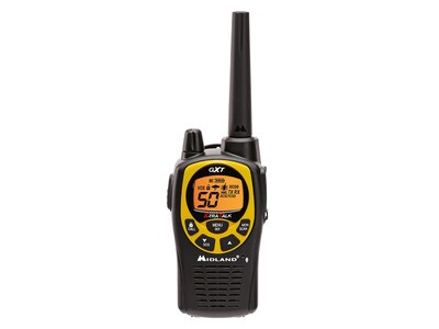 MIDLAND RADIO GXT Two Way Radio, Black/Yellow, 2/Pair (GXT1030VP4)