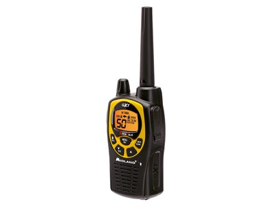 MIDLAND RADIO GXT Two Way Radio, Black/Yellow, 2/Pair (GXT1030VP4)