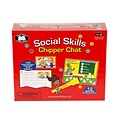 Super Duper Publications  Social Skills Chipper Chat Board Game with Magnetic Chips