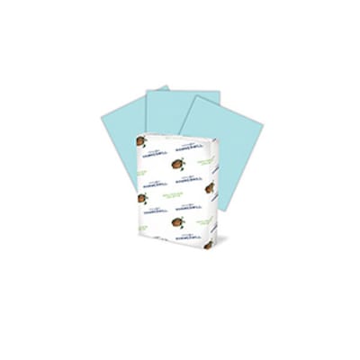 IP Hammermill Fore MP Colored Copy Paper, 24 lbs., 8.5 x 11, Blue, 500 Sheets/Ream (10367-1)