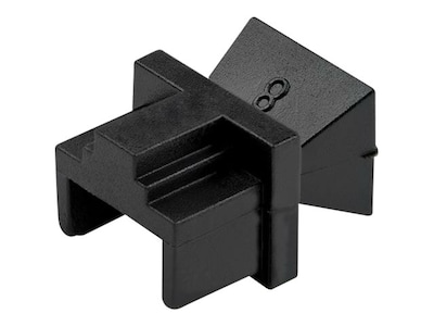 StarTech.com 0.07' Cable Concealers & Covers, Black (RJ45COVER)