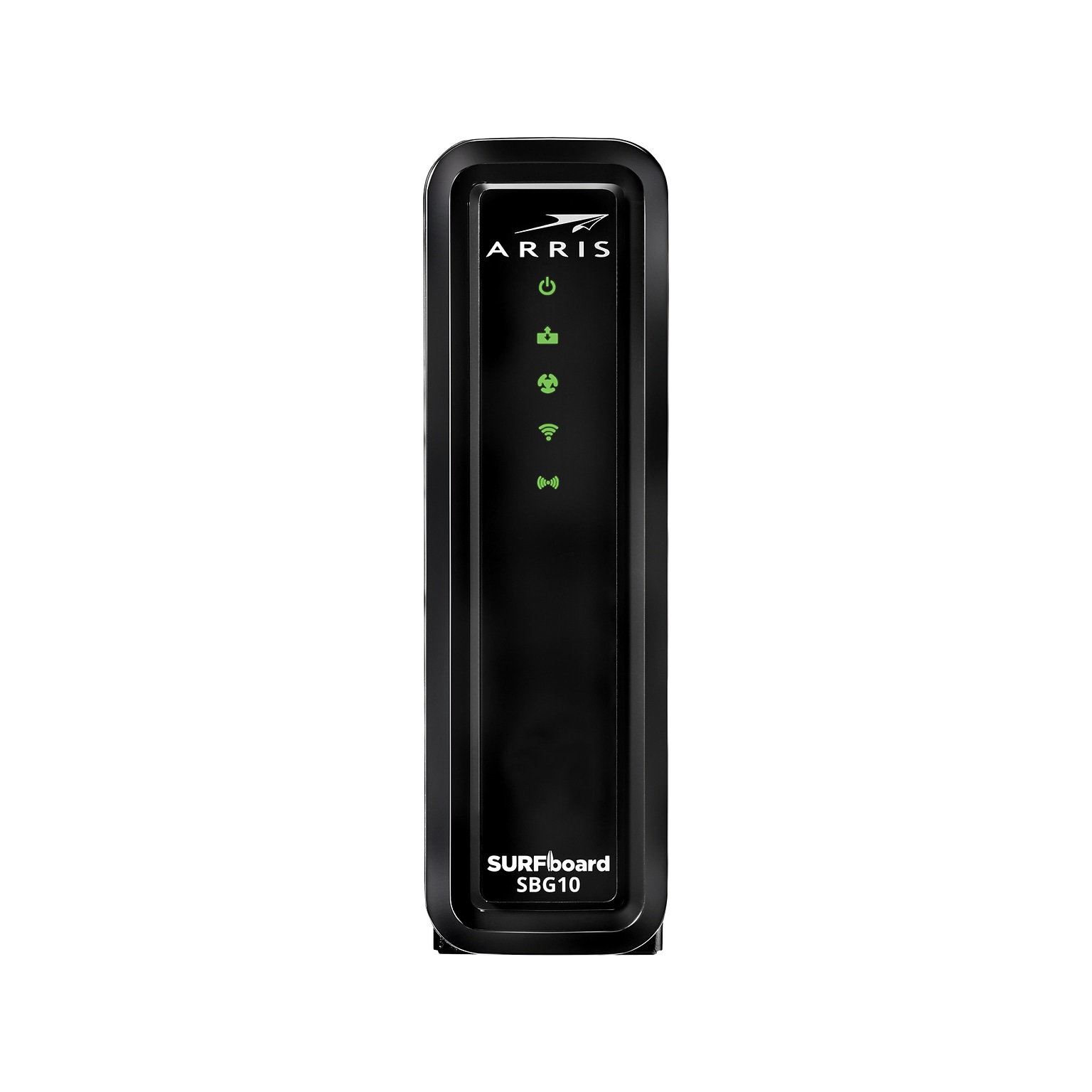 Arris SURFboard SBG10 Desktop DOCSIS 3.0 Cable Modem & Wi-Fi Router, Black (1000884)